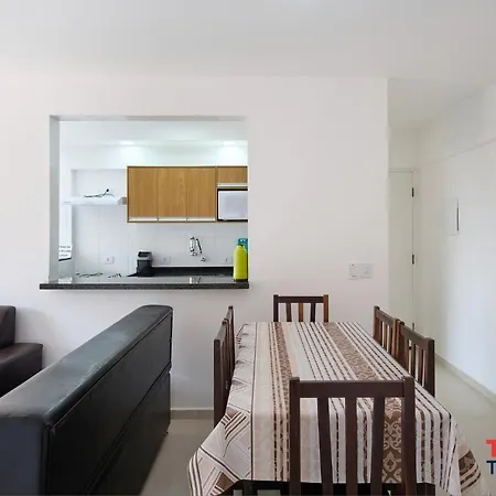 Apartamento com ar condicionado à 100 metros da praia - Edifício Ibiza-3